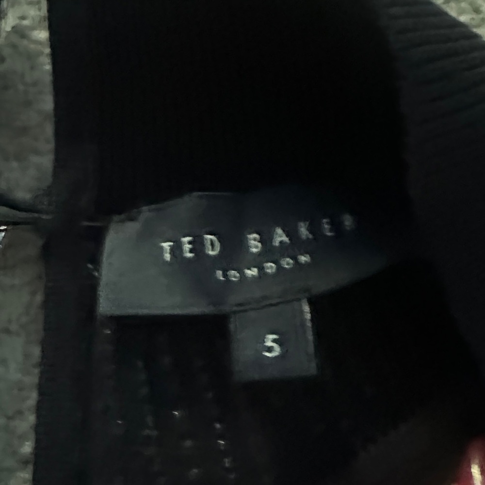 Ted Baker London Black Tank Top with Silver Embellishments - Picture 2 of 4